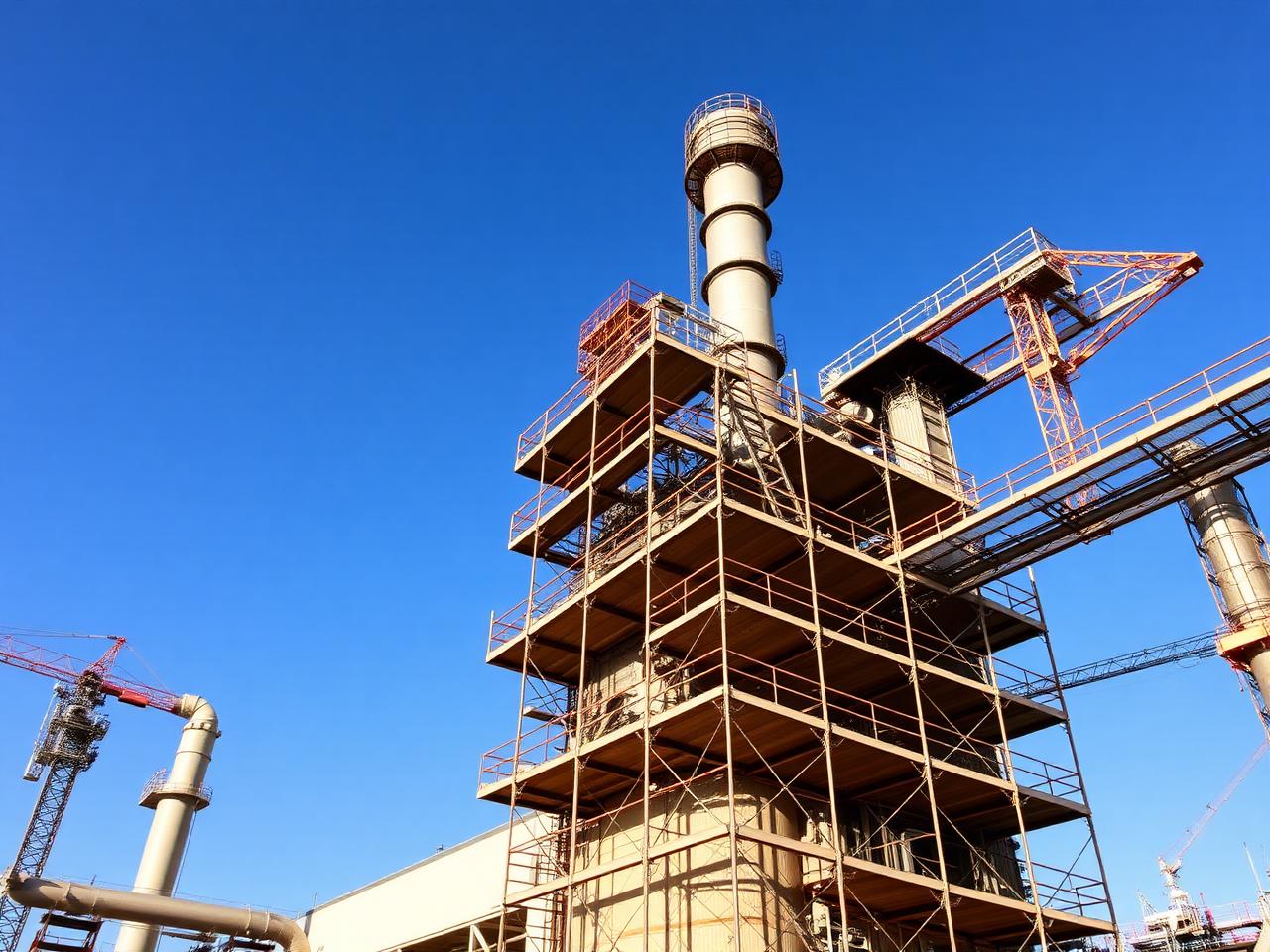 Échafaudage industriel